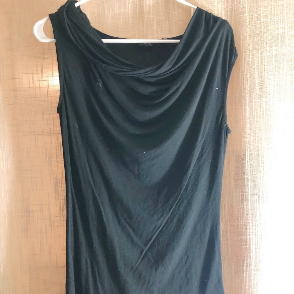 Black tank top